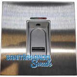 IDENCOM Fingerscanner BioKey Gate New Line APP, mit Steuerung mit 2 Relais