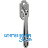 MARCHESI Fenstergriff ALT-WIEN Vierkant 7 x 35, L�nge 105 mm, Messing verchromt