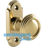 GRUNDMANN T�rknopf ALT-WIEN 964/948S - Rosette, � 40, Messing poliert