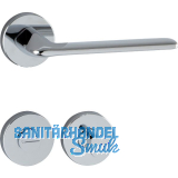 MARCHESI Dr�ckergarnitur UMAG auf Rosette WC, 38-45 mm, Zamak verchromt