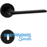 MARCHESI Dr�ckergarnitur UMAG auf Rosette BB, 38-45 mm, Zamak schwarz matt