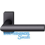 FSB Rahment�rdr�cker 09 1076 Hochhaltefeder B eckige Rosette Aluminium schwarz