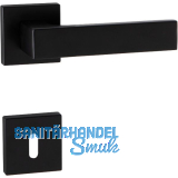 MARCHESI Dr�ckergarnitur BUDAPEST Rosette BB, 38-45 mm, Zamak schwarz matt