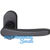 FSB Rahment�rdr�cker 09 1106 Hochhaltefeder B ovale Rosette Aluminium schwarz