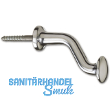 Fensterschutzkopf zum Einschrauben, 75 mm, Aluminium poliert