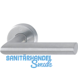 HOPPE Dr�ckerhalbgarnitur AMSTERDAM rund, Vierkant 10/62 mm, Edelstahl matt