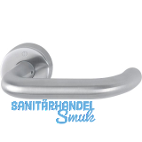 HOPPE Dr�ckerhalbgarnitur PARIS rund, Vierkant 10/62mm, Edelstahl matt