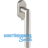 MARCHESI Fenstergriff GEHRUNG mit Verriegelung, Edelstahl matt