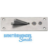 Paderschnapper, Platte 115 x 38 mm, Stahl blank