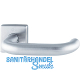 HOPPE Dr�ckerhalbgarnitur PARIS eckig, Vierkant 10/62mm, Edelstahl matt