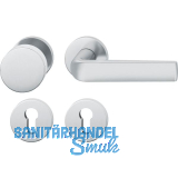 FSB Wechselgarnitur 12 1267 ASL auf Rosette PZ, Edelstahl matt