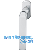 FSB Fenstergriff 34 1267 ovale Rosette, Edelstahl matt