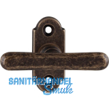 MARCHESI Triebolive OTTONE sichtbar geschraubt, Messing rostfarbig lackiert