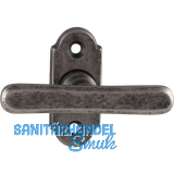 MARCHESI Triebolive OTTONE sichtbar geschraubt, Messing silberfarbig antik