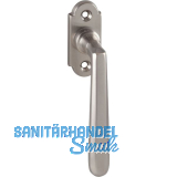 MARCHESI Fenstergriff OTTONE sichtbar geschraubt, Messing vernickelt matt