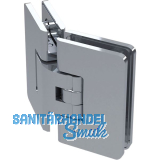 Duscht�rband 8507R 135� Glas-Glas mit 90� Feststellung,Messing verchromt poliert