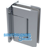 Duscht�rband/Hydraulikband 8010BTJC 90� Glas-Wand, Aluminium silberf�rbig