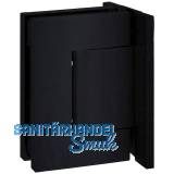 Pendelt�rband Biloba 8910 90� Glas-Wand, mit Feststellung,Edelstahl schwarz matt