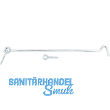 Windhaken 80 x 3,8 mm, Stahl verzinkt