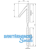 Falzdichtung selbstklebend S 9200-10 K, 100 Meter, Kunststoff wei�