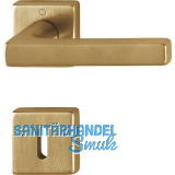 HOPPE Dr�ckergarnitur DALLAS Rosette BB, Messing messingfarben hell satiniert