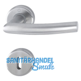 HOPPE Dr�ckergarnitur ALTA - auf Rosette BB, 39-47 mm, Edelstahl matt