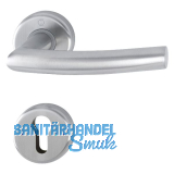 HOPPE Dr�ckergarnitur ALTA - auf Rosette PZ, 39-47 mm, Edelstahl matt