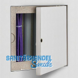 UPMANN Revisionst�r FireStar, Vierkantverschluss, 300x300mm Stahl wei� RAL9016