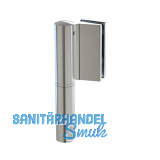 Selbstschlie�endes T�rband EVO EV 835E10N, links,Edelstahl matt,PVD beschichtet