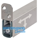 PLANET T�rdichter X3-RD, 1460 mm, H�he 30 mm, einseitig, Aluminium natur