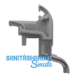 GUTMANN Endkappe 257/24 zu Drau 25/24F, 90�, EPDM grau, rechts