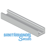 Dichtungs-Halteprofil Isostar SL, 2000 mm, Aluminium naturblank