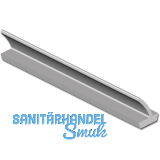 Dichtungsprofil Isostar Lippe RO 23, Kunststoff grau