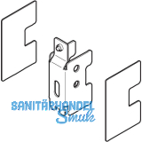 VITRIS Atrivant 80 Adapter f�r Wandprofil Anthrazit RAL 7016