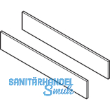 VITRIS Atrivant 80 Abdeckkappen Bodenlaufschiene 3-bahnig Silber