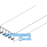 VITRIS Atrivant 80 Deckenschiene niedrig 5-bahnig Anthrazit RAL 7016 L=6000 mm