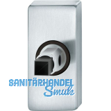 FSB Adapter-Rosette eckig Dr�cker f�r Rahment�r, Ansatz 8 mm, Edelstahl matt