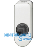 FSB Fenstergriff Adapter-Rosette oval abschlie�bar, Aluminium silber eloxiert