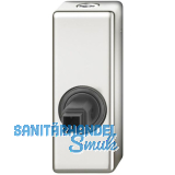 FSB Fenstergriff Adapter-Rosette eckig abschlie�bar, Aluminium silber eloxiert