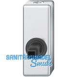 FSB Fenstergriff Adapter-Rosette eckig abschlie�bar, Edelstahl matt