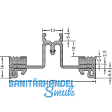 GUTMANN Pfostendichtung GF60 P-E3, Bundl�nge 30 m, Kunststoff APTK schwarz