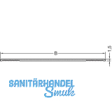 GUTMANN Fugenband f�r Anschlussfl�chen, 2000/80 mm, L=10 m, Silikon lichtgrau