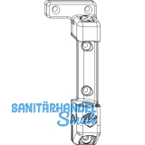 MACO Scherenlager MAMMUT 220 kg, mit 9 mm Tragezapfen, wei�, links (212543)