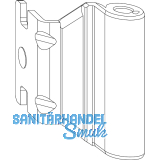 MACO Bandwinkel AS/PVC 12/20-13 mm, 120 kg, titan (225355)