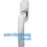 FSB Fenstergriff 34 1015 abschlie�bar ovale Rosette, Edelstahl matt