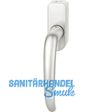 FSB Fenstergriff 34 1023 abschlie�bar ovale Rosette, Aluminium silber eloxiert