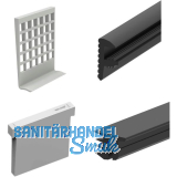 ECONOMY Dichtungsset f�r Bodenprofile 2500, Glasst�rke 20,76 mm,Kunststoff/Gummi