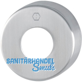 HOPPE Griff-Abdeckrosette rund, Edelstahl matt
