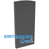 ECONOMY Endkappe f�r Bodenprofile 0004 ECO, Aluminium schwarz eloxiert