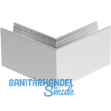 ECONOMY Innenecke f�r Bodenprofile 0004 UnoXL FLEX2, Aluminium silber eloxiert